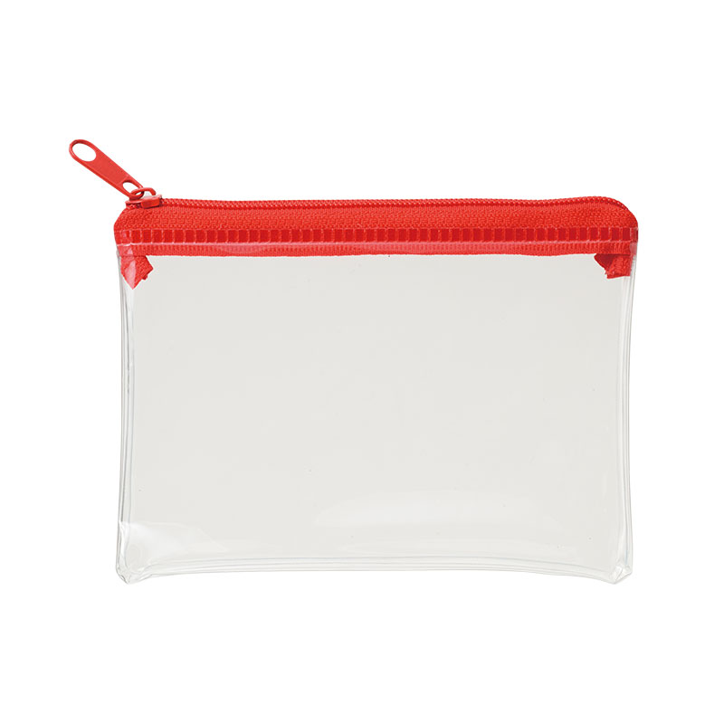 カラモ ミニウォレットポーチ レッド