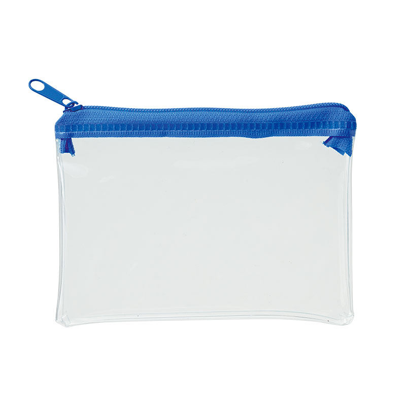 カラモ ミニウォレットポーチ ブルー