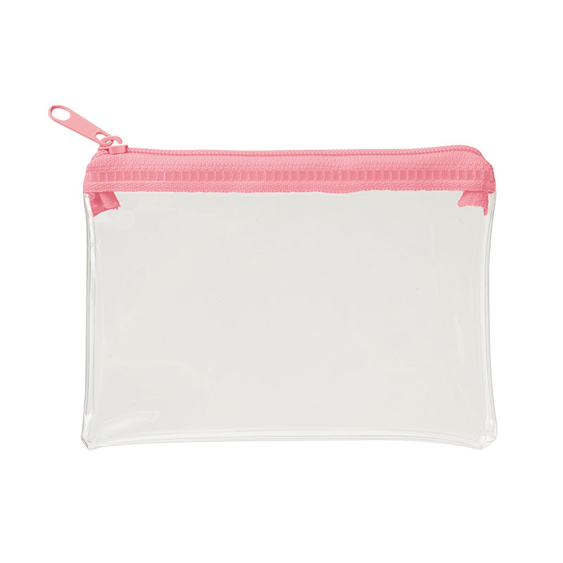 カラモ ミニウォレットポーチ ピンク