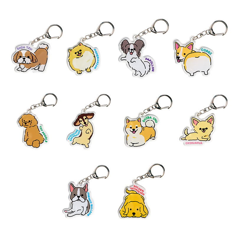 ディアドッグ アクリルキーホルダー