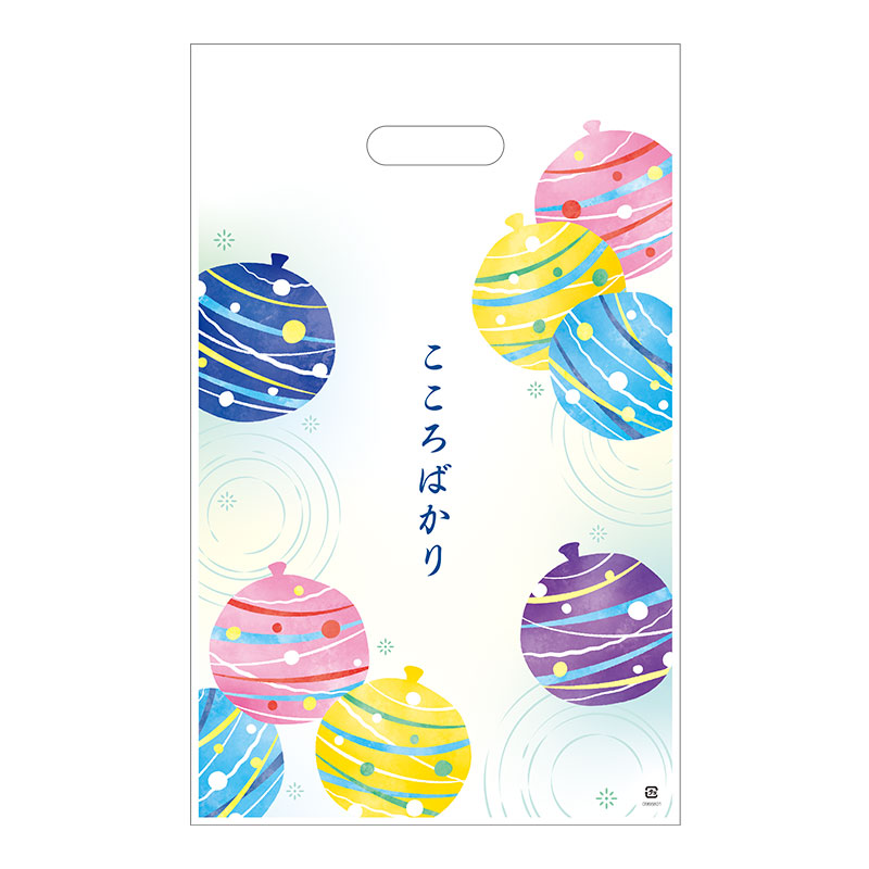 こころばかり 小判抜き手提げ袋（50枚入り）