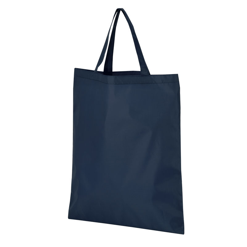 カラモ 薄手マチなしトートバッグ（A4縦）　ネイビー