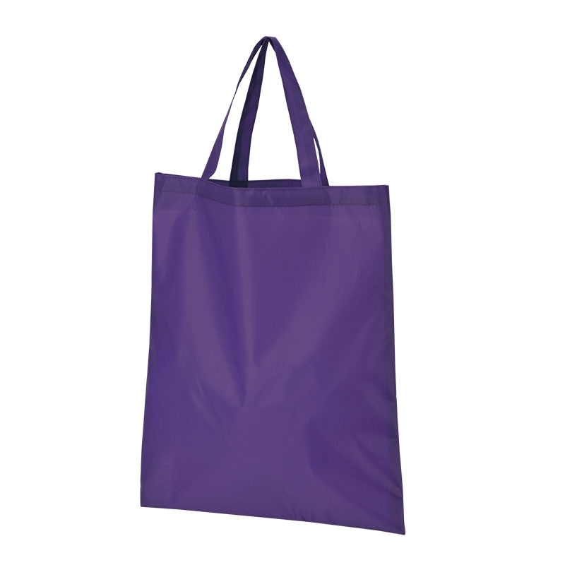 カラモ 薄手マチなしトートバッグ（A4縦）　パープル