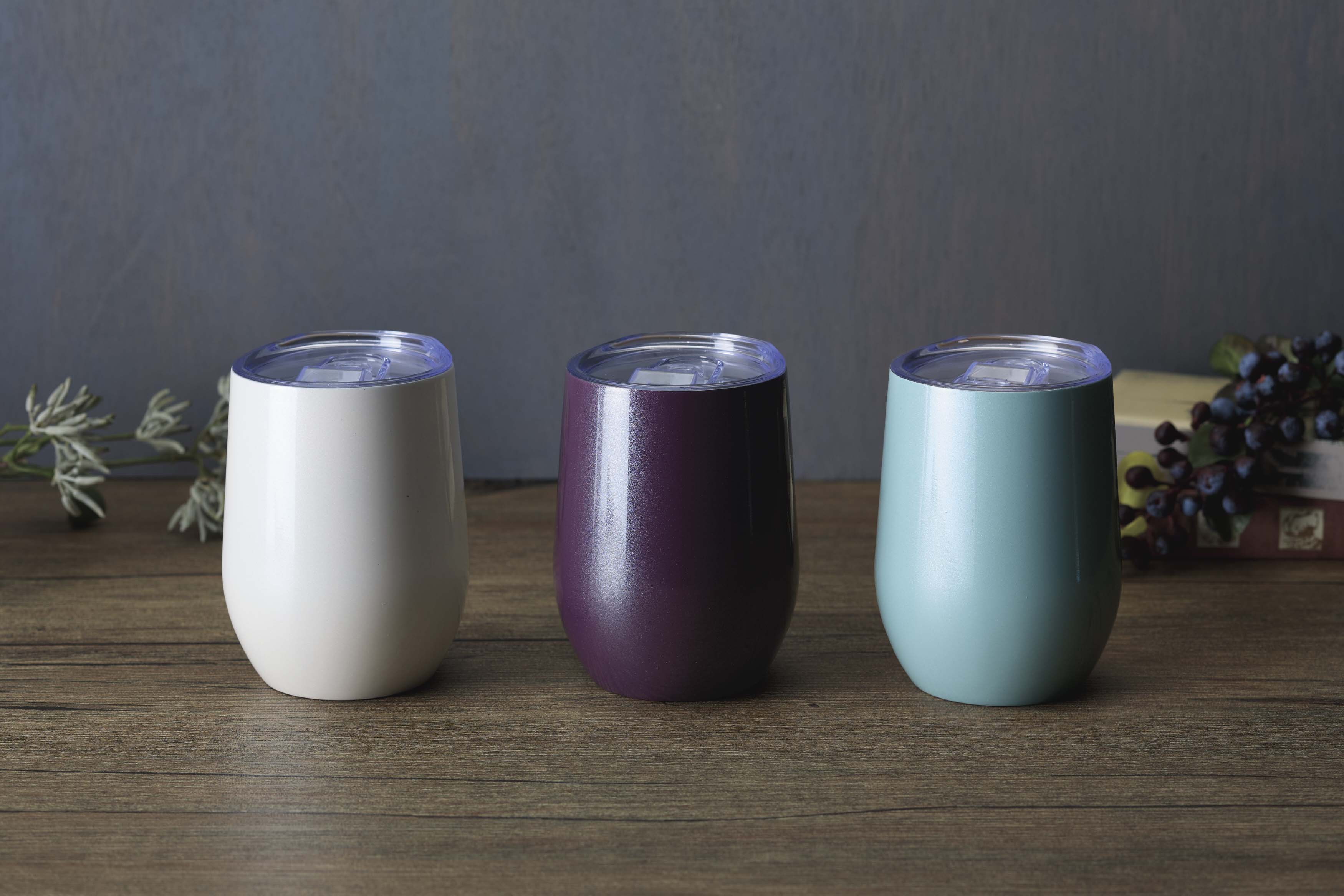 ルモーヌ／フタ付真空ステンレスタンブラー300ml