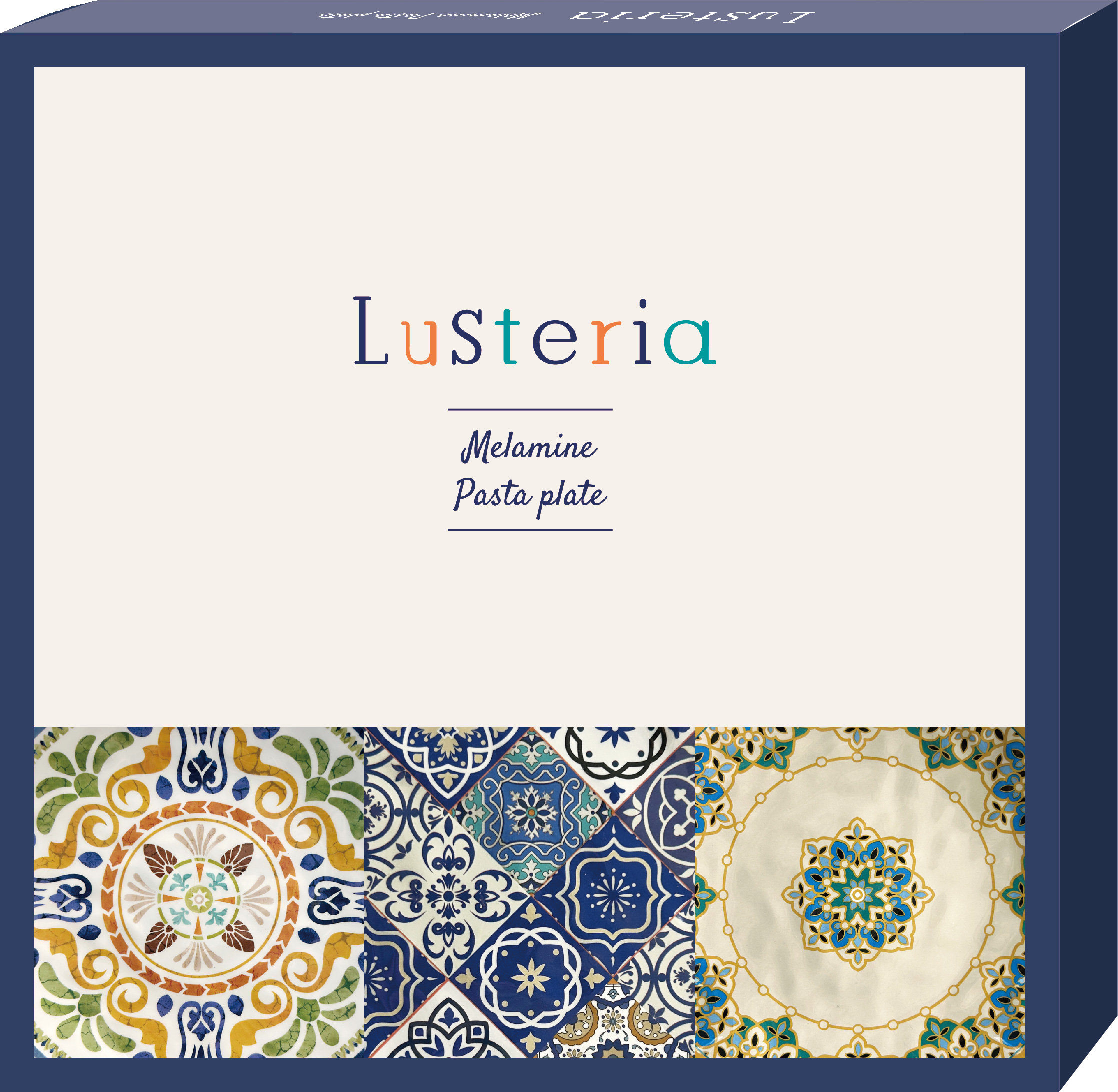 ラステリア／陶器みたいなパスタプレート