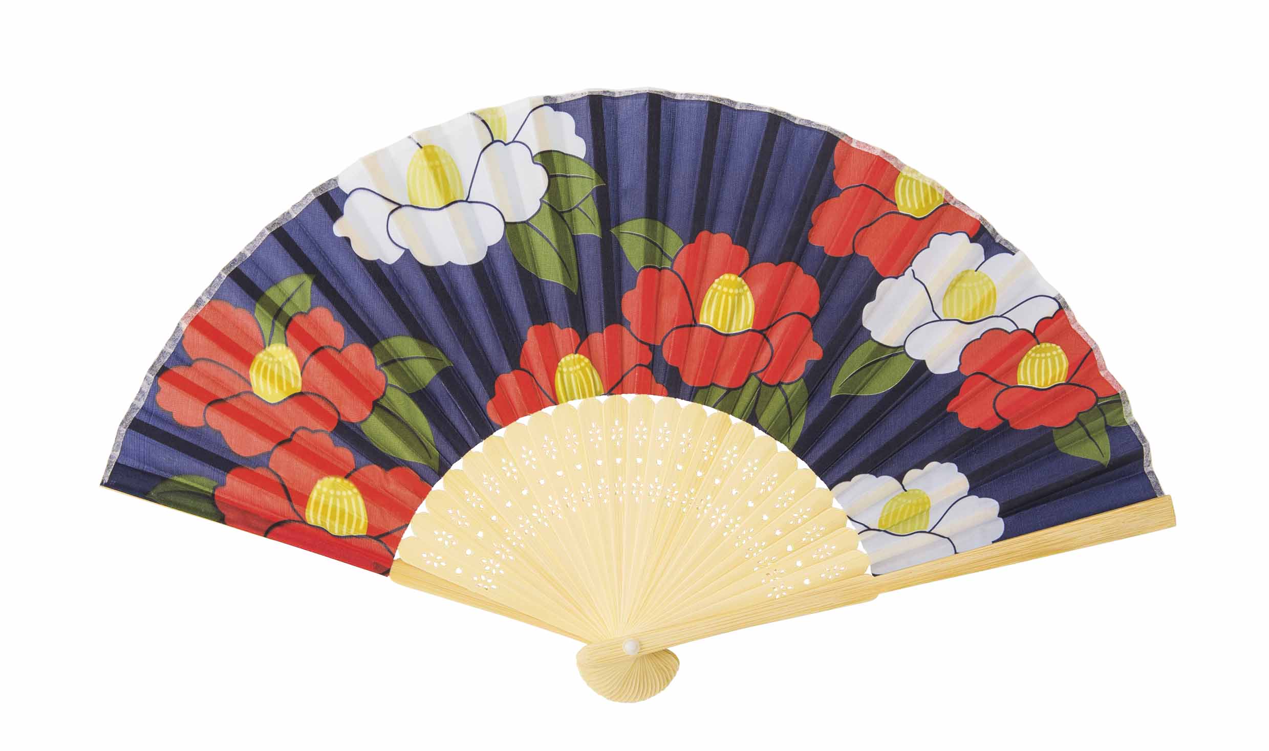 扇子-椿
