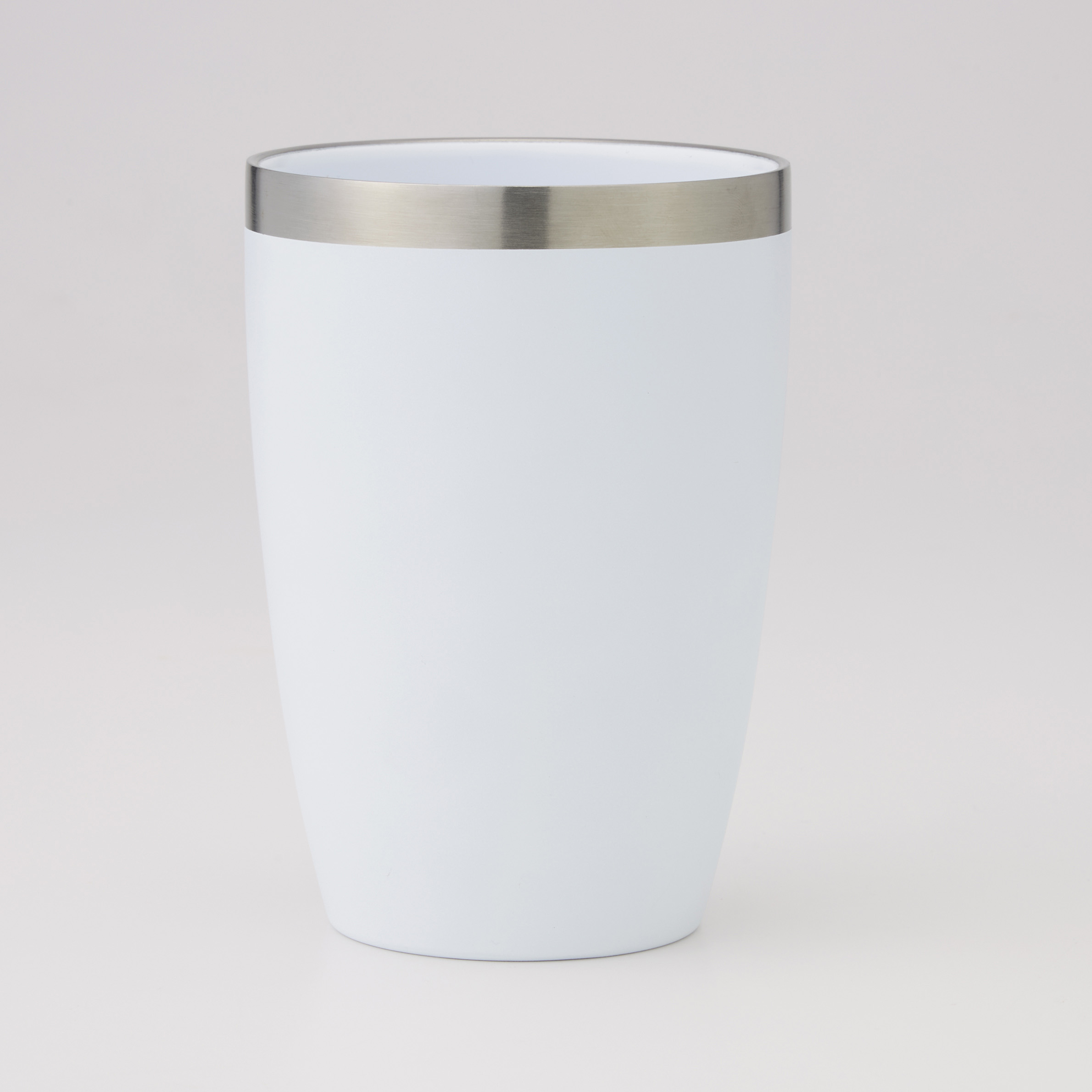 セラミック加工ステンレス断熱タンブラー420ml　ホワイト