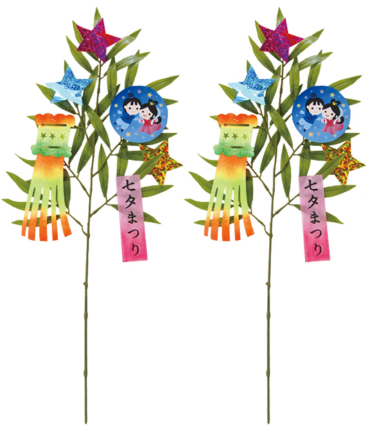 織姫彦星七夕スプレイ 2本セット