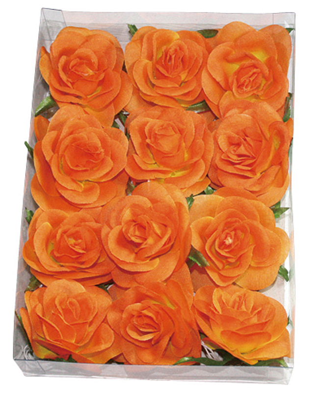 ローズヘッド オレンジ(12輪入)