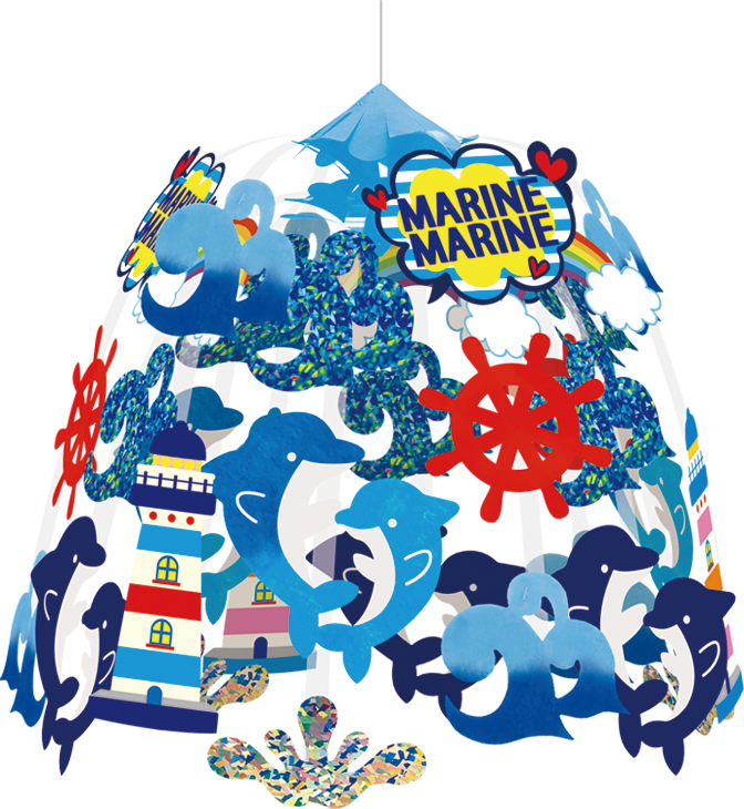 親子イルカ2段センター