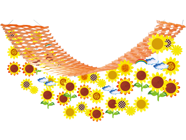 ひまわりサマーデイズプリーツハンガー