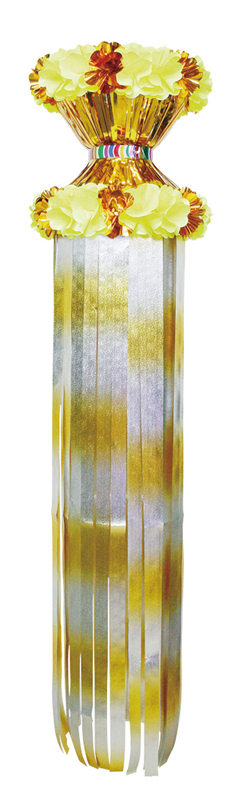 さざ波つづみ吹き流し イエロー