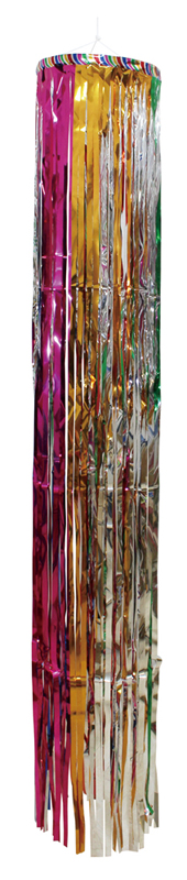 六尺メッキ五色吹流し