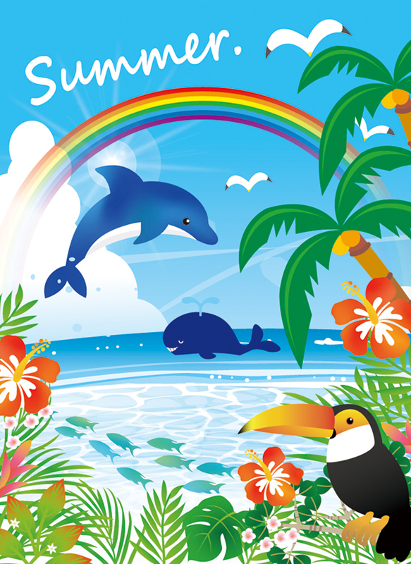 バックスクリーンシート サマー