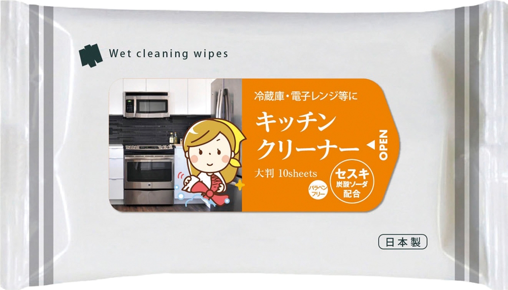 キッチンクリーナー大判１０枚入