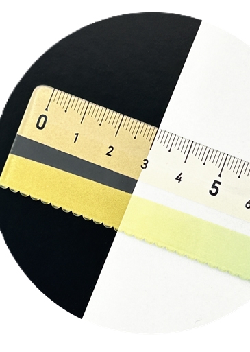 メモリが見やすい　色づく定規　１５ｃｍ１個