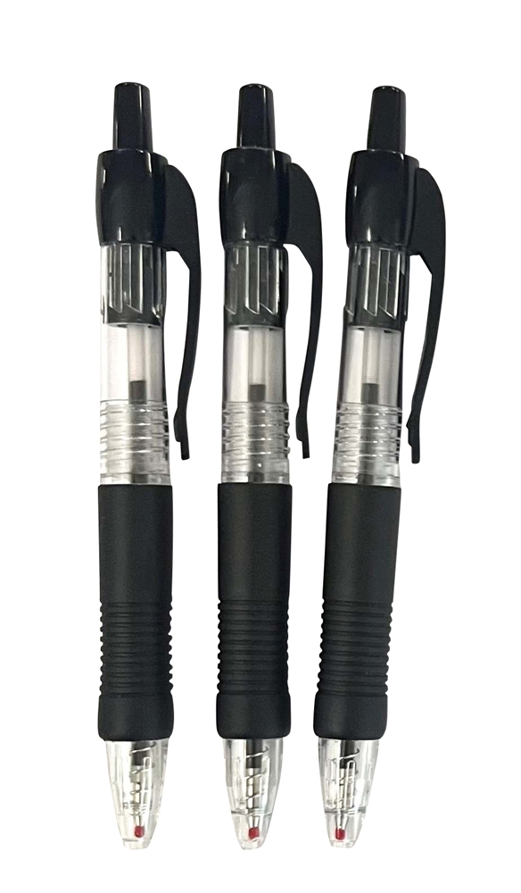 ショート油性ボールペン３本組