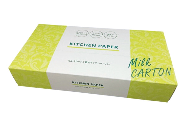 ミルクカートン再生キッチンペーパーBOX30枚
