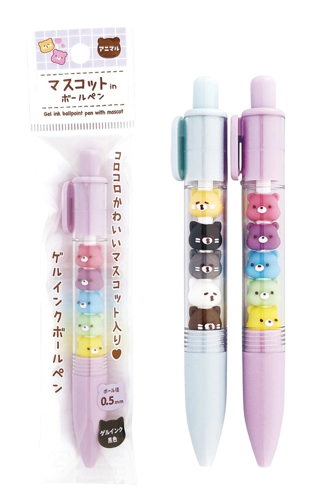 アニマルマスコットｉｎボールペン１本