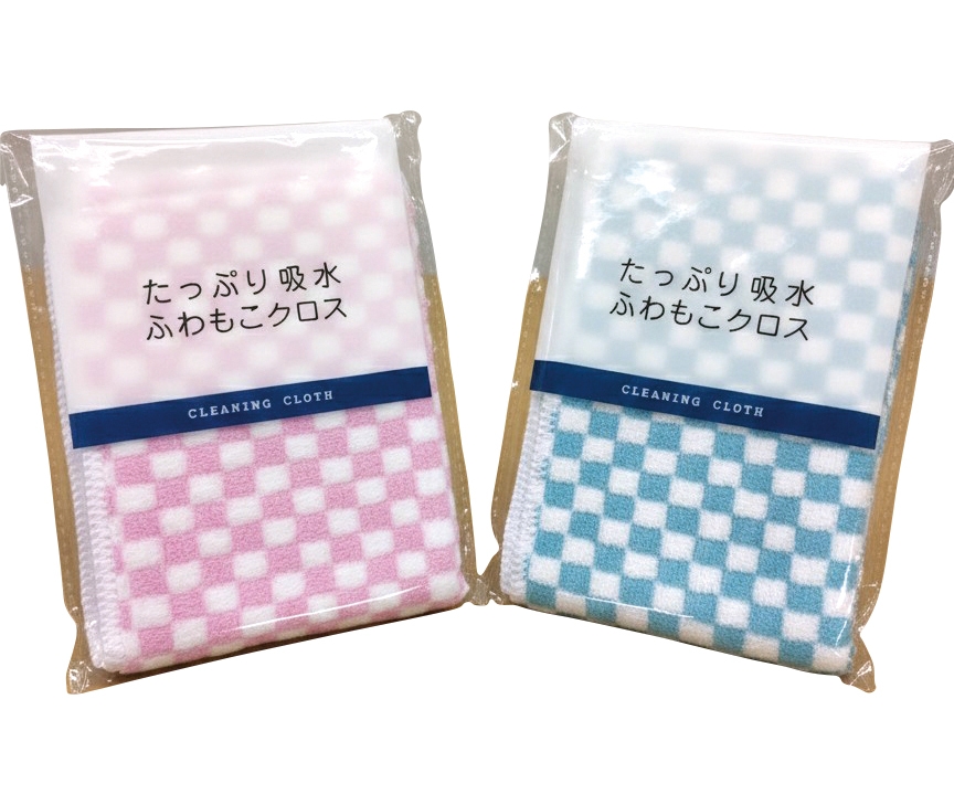 たっぷり吸水ふわもこクロス1枚