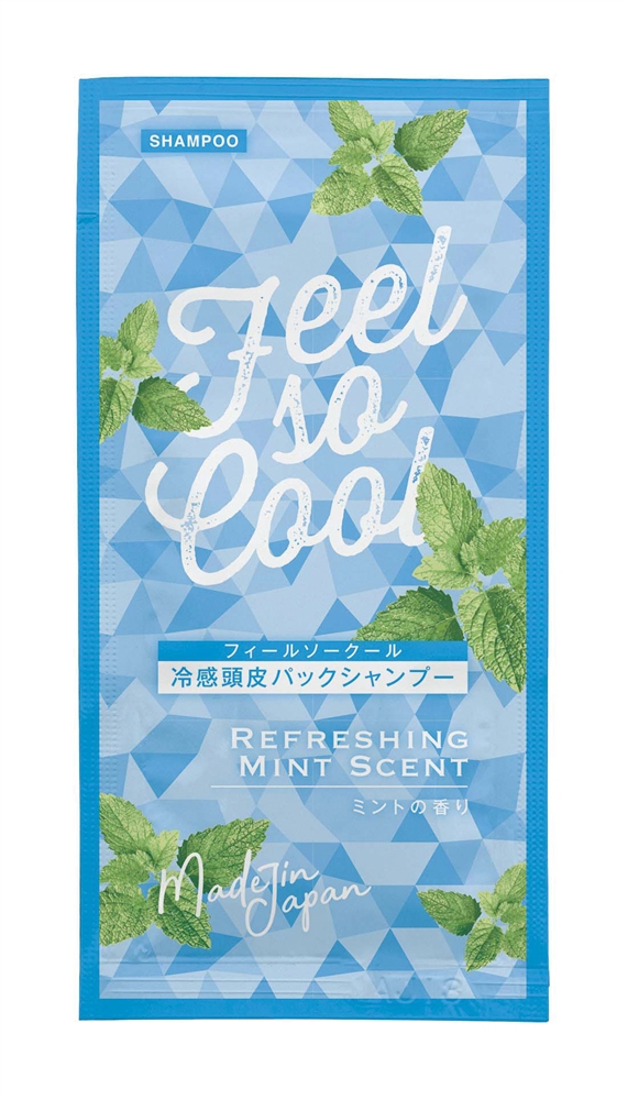 冷感アメニティ１２ｍｌ１個（頭皮パックシャンプー）