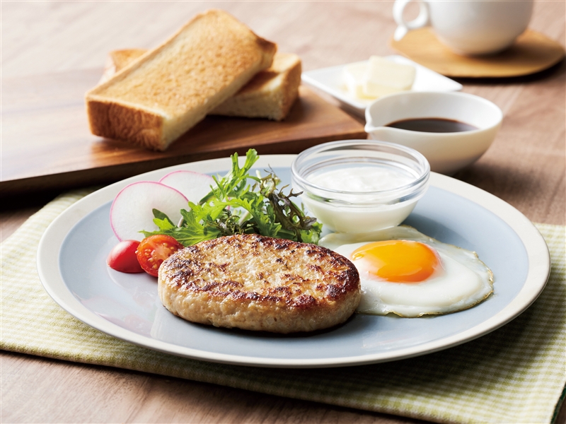 国産ポーク生ハンバーグ