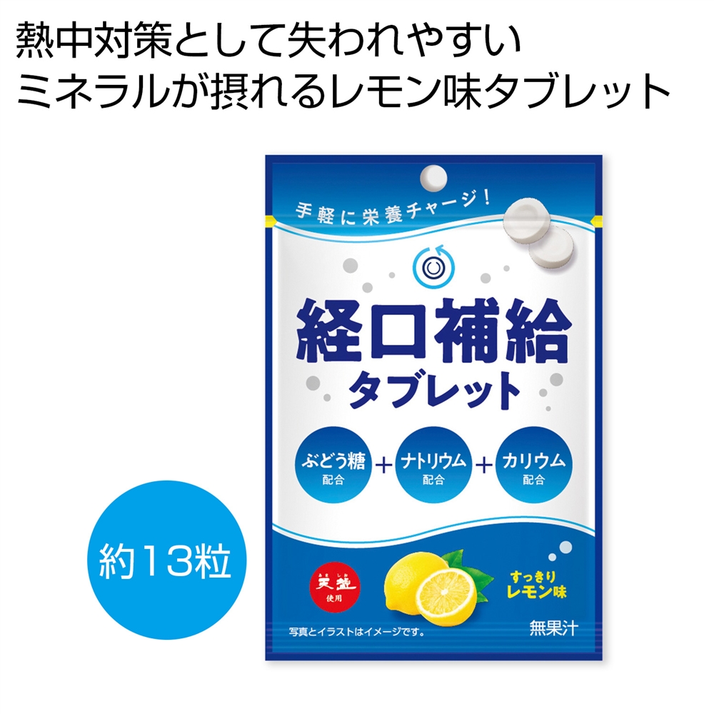 天塩使用　経口補給タブレット