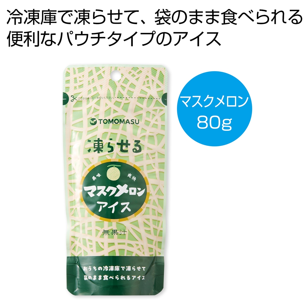 凍らせる　マスクメロンアイス80g