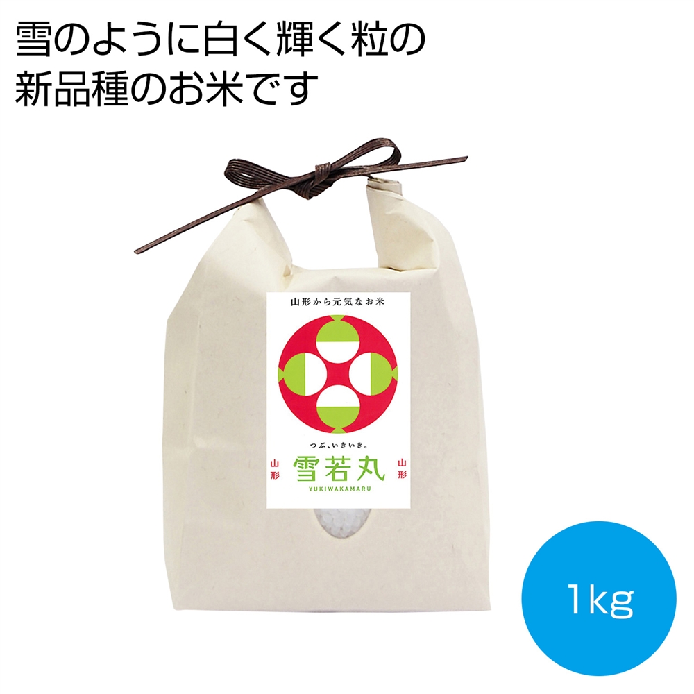 山形県産雪若丸１ｋｇ
