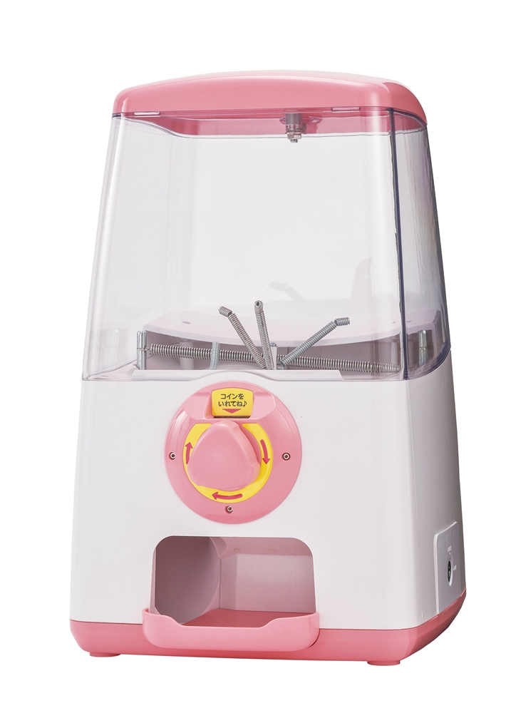 ガチャキューブ　コイン仕様１台（ピンク）