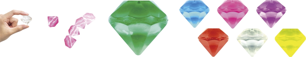 ４８ｍｍガチャＭＩＸ　ブリリアントカットダイアスーパーボール　１００個