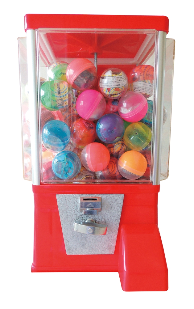 ガチャコップ　コイン仕様１台（赤）