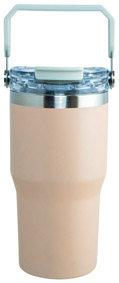 ストロー付2WAYタンブラー600ml ピンク