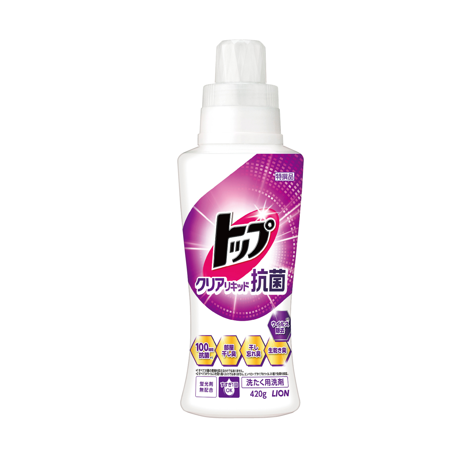 トップクリアリキッド抗菌420g(1ct)