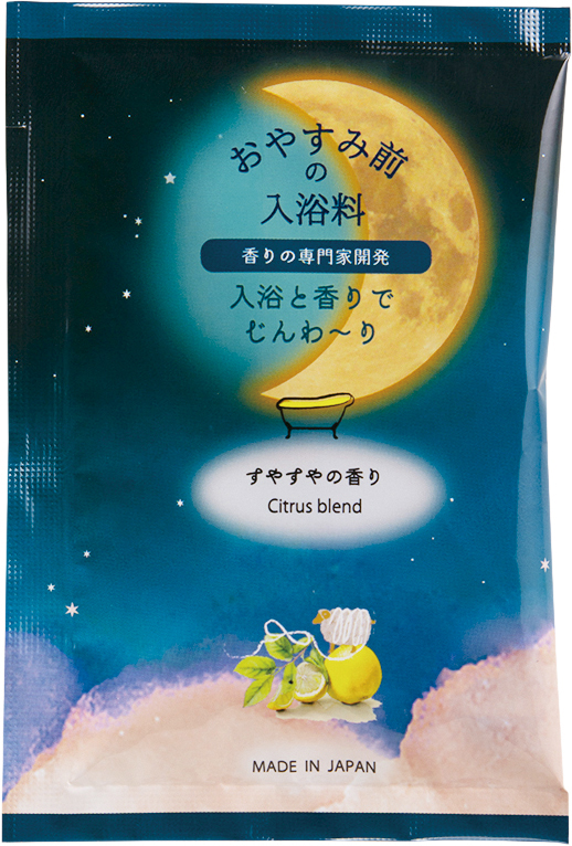 おやすみ前の入浴料　すやすやの香り