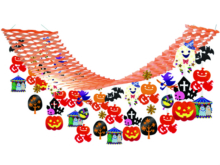 サーカスハロィンプリーツハンガー