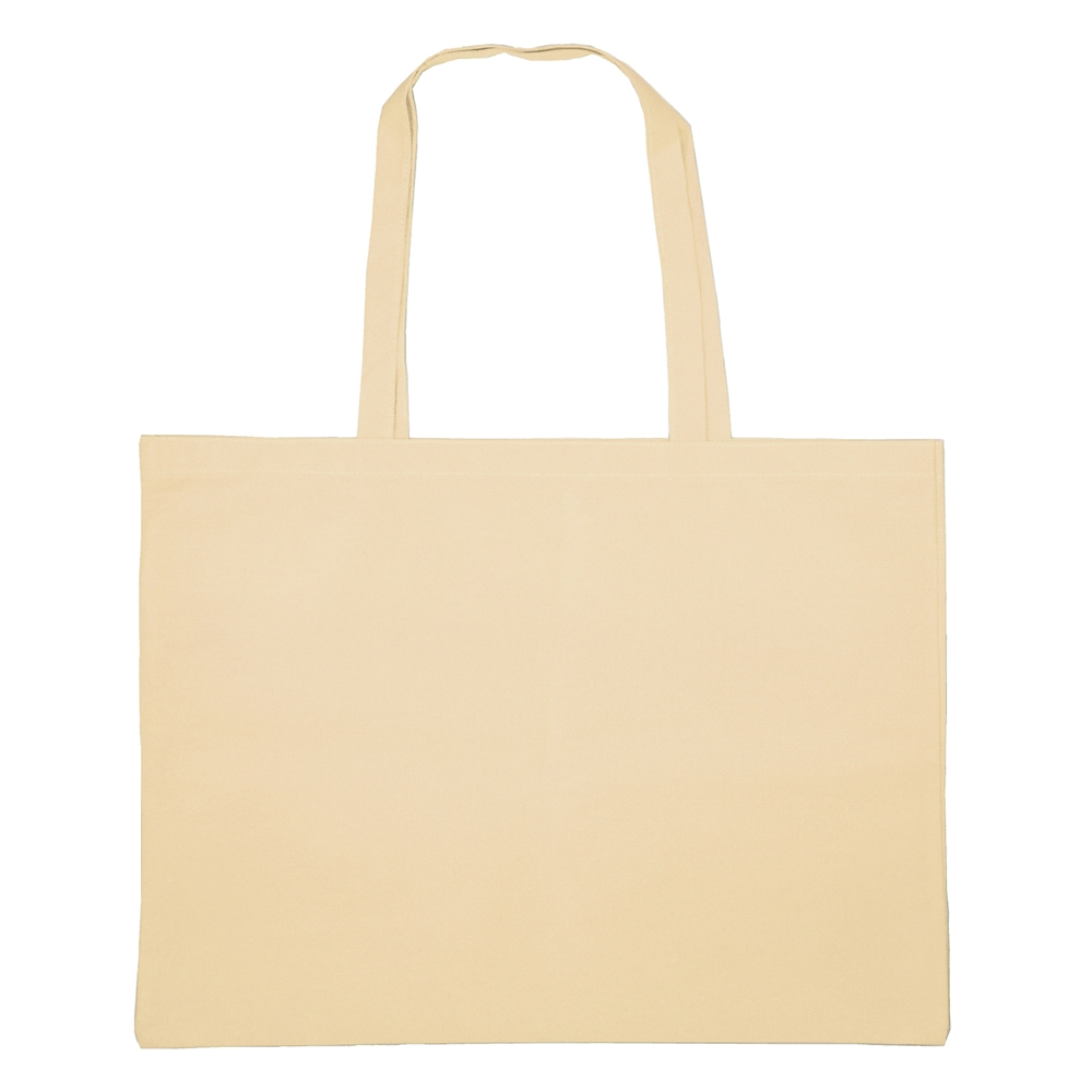 不織布バッグ大サイズ１個（ミルキーベージュ）