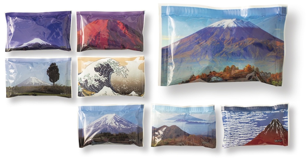 キャッチクール保冷剤５０ｇ（富士山）