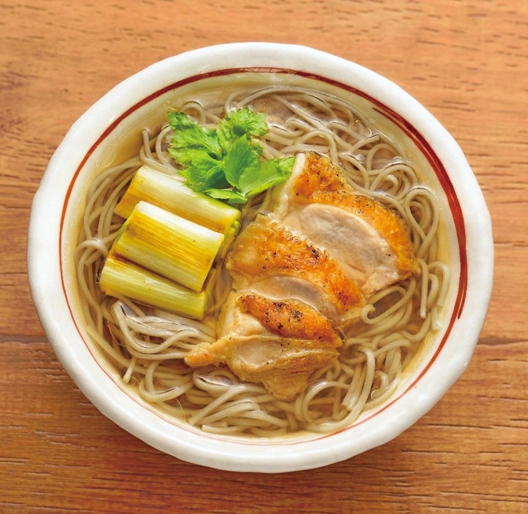 岩手のそば専門店　鶏だしで食べる麺６食セット（つゆ付き）