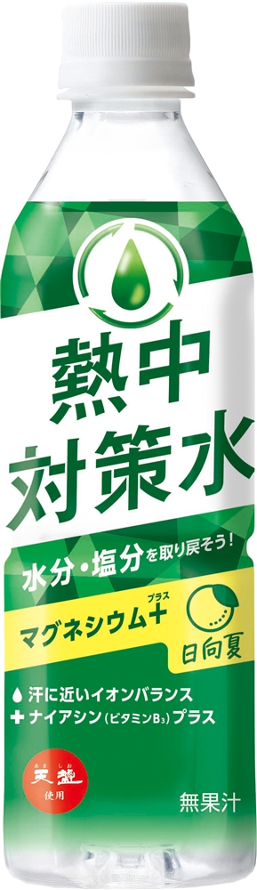 天塩使用　熱中対策水　日向夏500ml