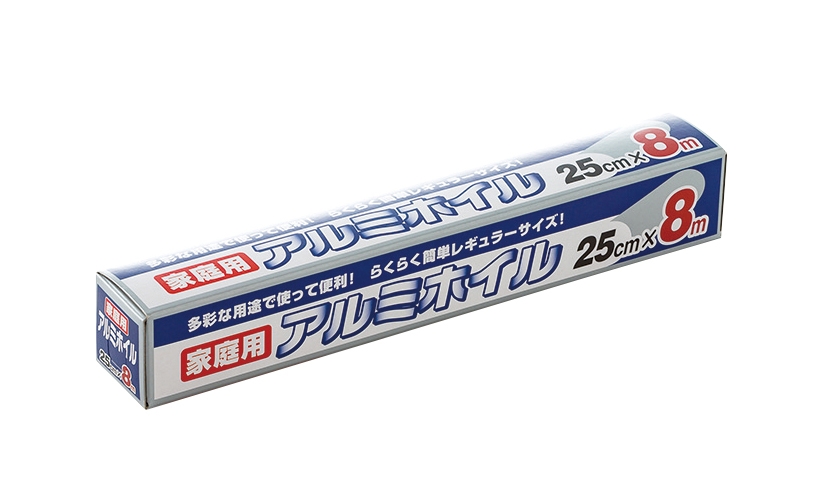 家庭用アルミホイル２５ｃｍ×８ｍ