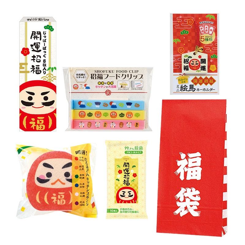 福袋ミニ 4点セット（だるま）