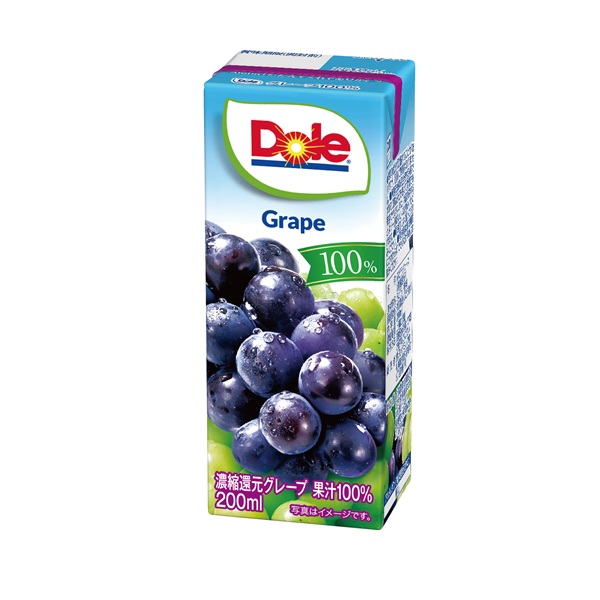 Dole100%パックジュース グレープ