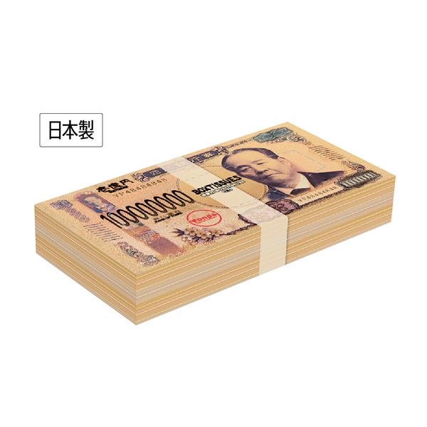ミニミニ壱億円BOXティッシュ10W