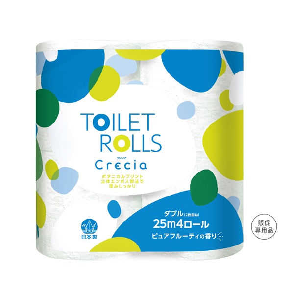 クレシアトイレットロール4ロール(ダブル)