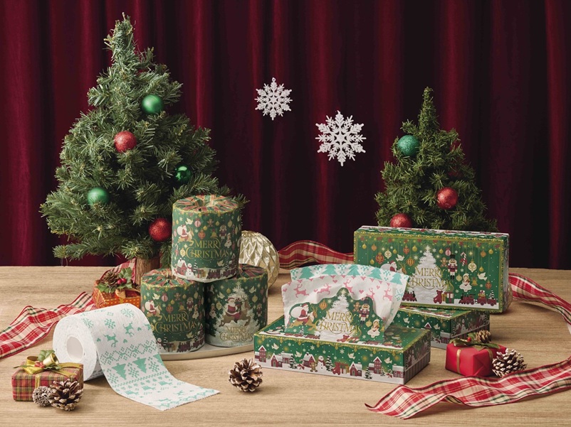 メリークリスマス／ボックスティッシュ