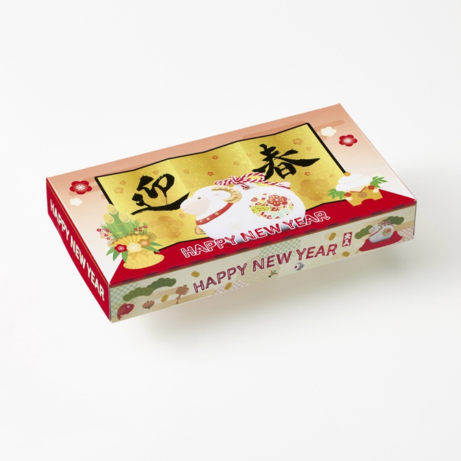 干支迎春ボックスティッシュ40W