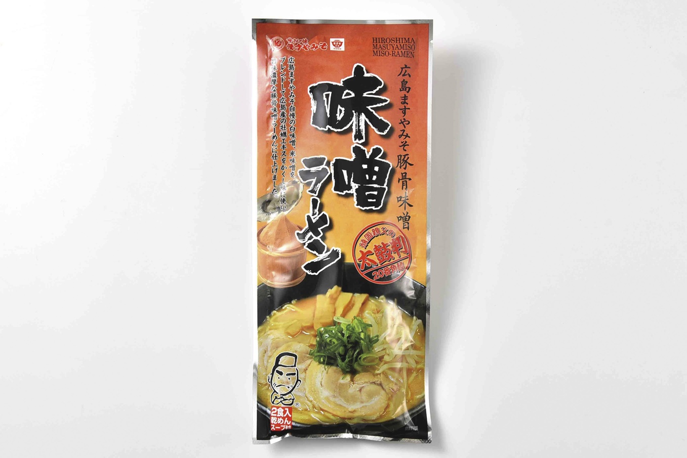 瀬戸内麺めぐり　ラーメン2食入／広島ますやみそ