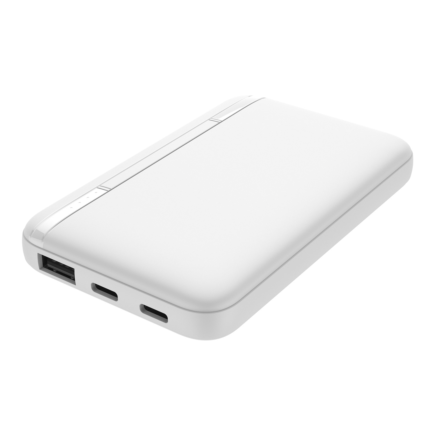 リン酸鉄モバイルバッテリー5000mAh　ホワイト