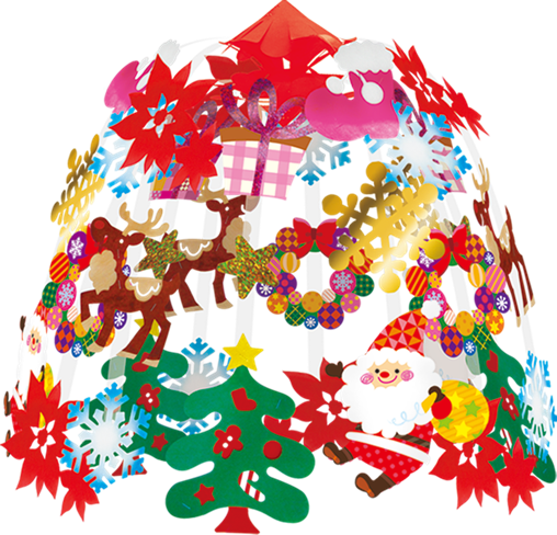 クリスマスキャロル2段センター